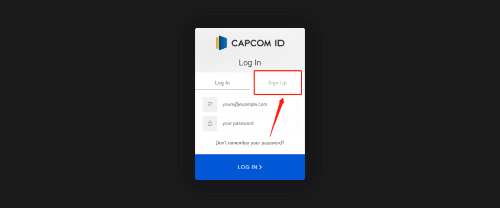 卡普空CAPCOM官网账号注册教程插图9 卡普空CAPCOM官网账号注册教程